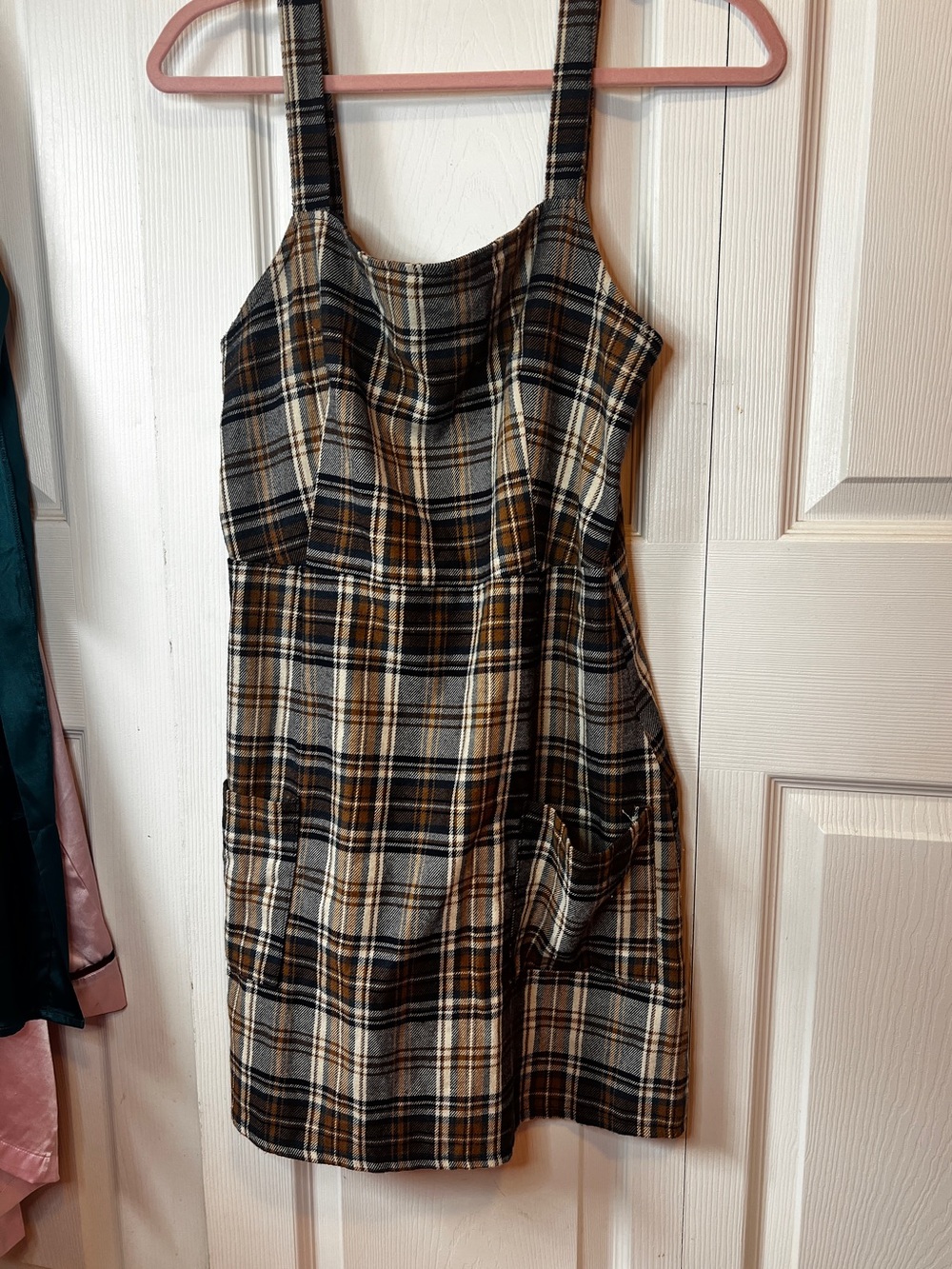 American Eagle Plaid Dress Size M